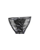 black bikini brief thong