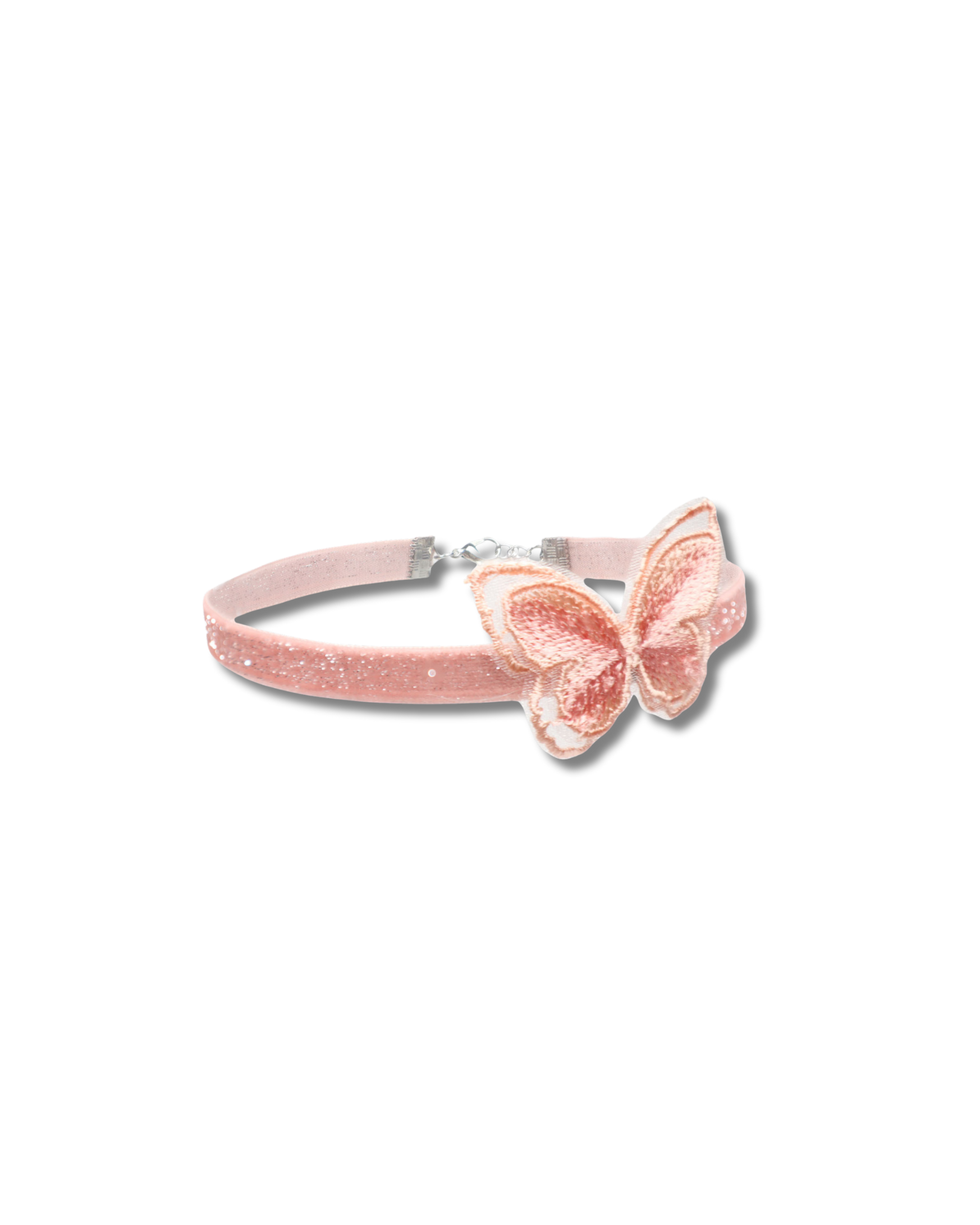 pink Butterfly Choker