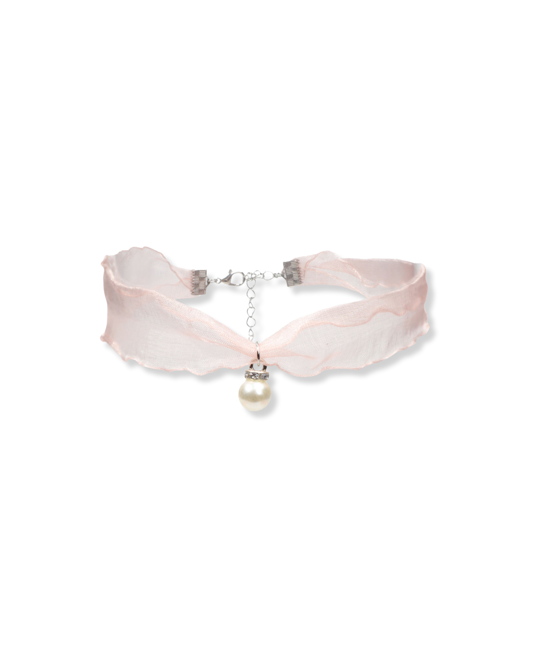 Rosewater Ribbon Choker