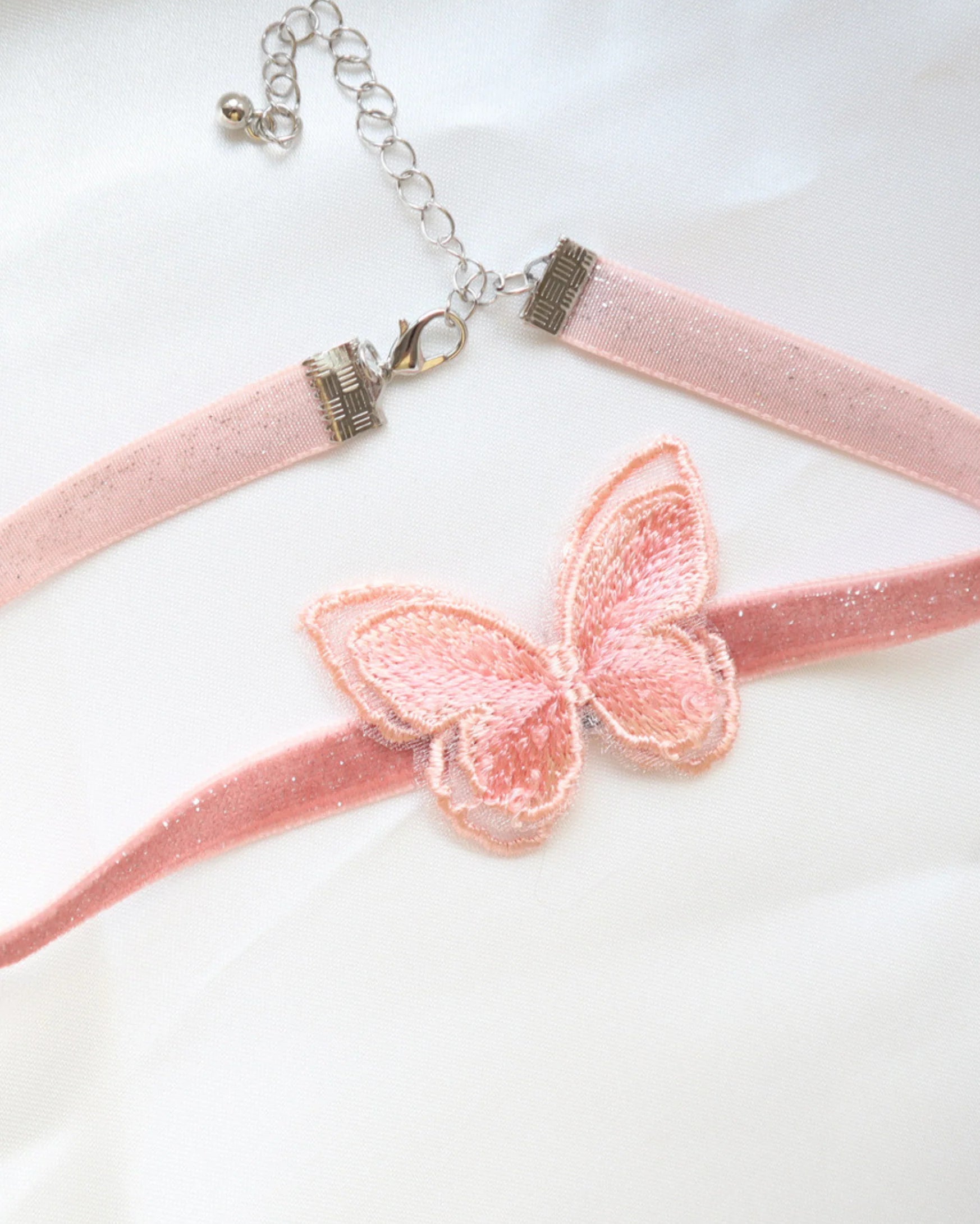 cute pink choker