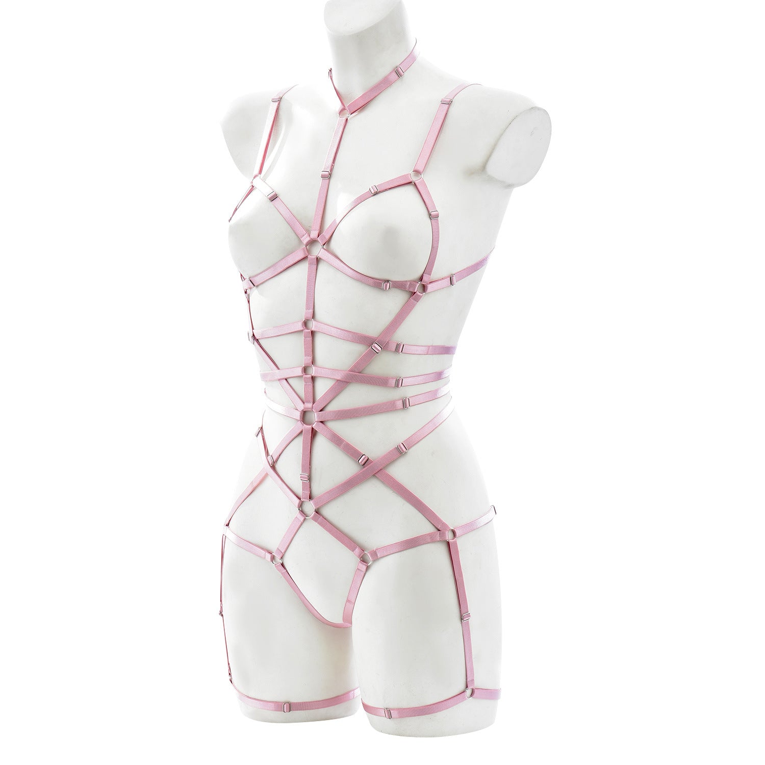 Roseate Ribbons Bondage Pink