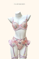 3 pieces lingerie set cute and sexy